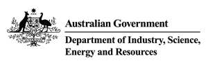 Department of Industry, Science, Energy and Resources logo Department of Industry, Science, Energy and Resources logo