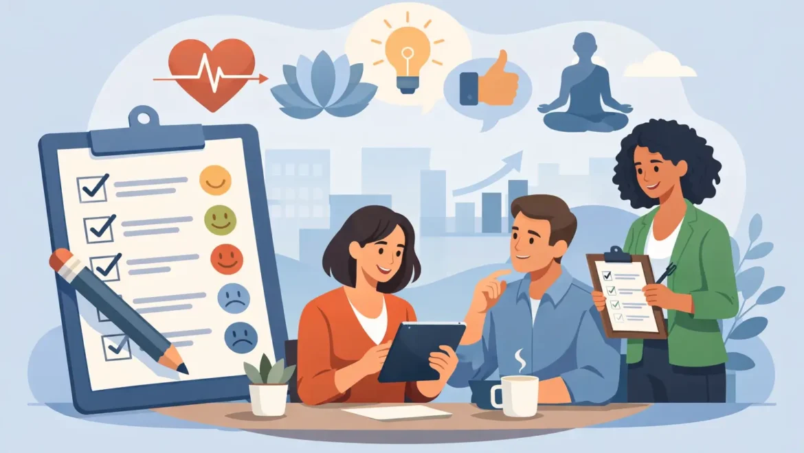 20 workplace wellbeing survey questions