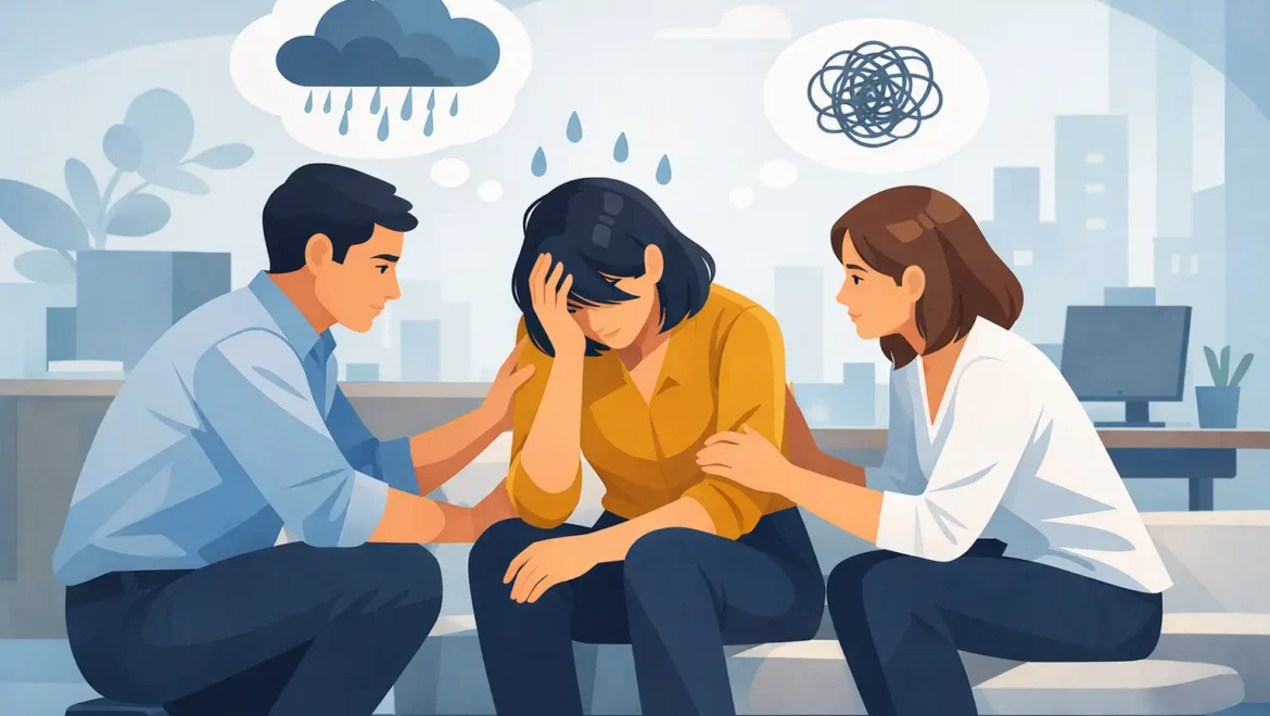 How to Support Distressed Employees Well