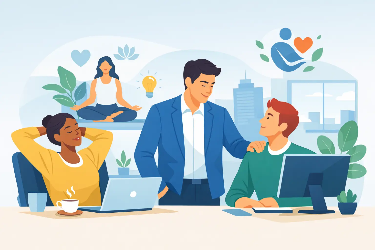 How Managers Support Staff Wellbeing at Work