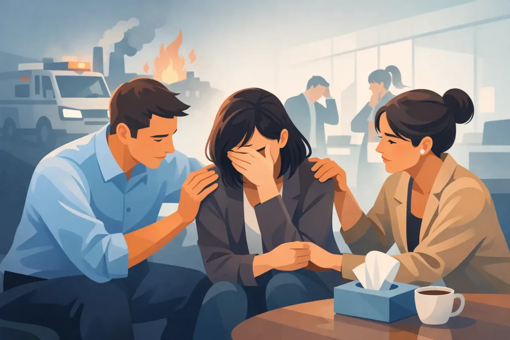 Supporting Staff After Traumatic Events at Work