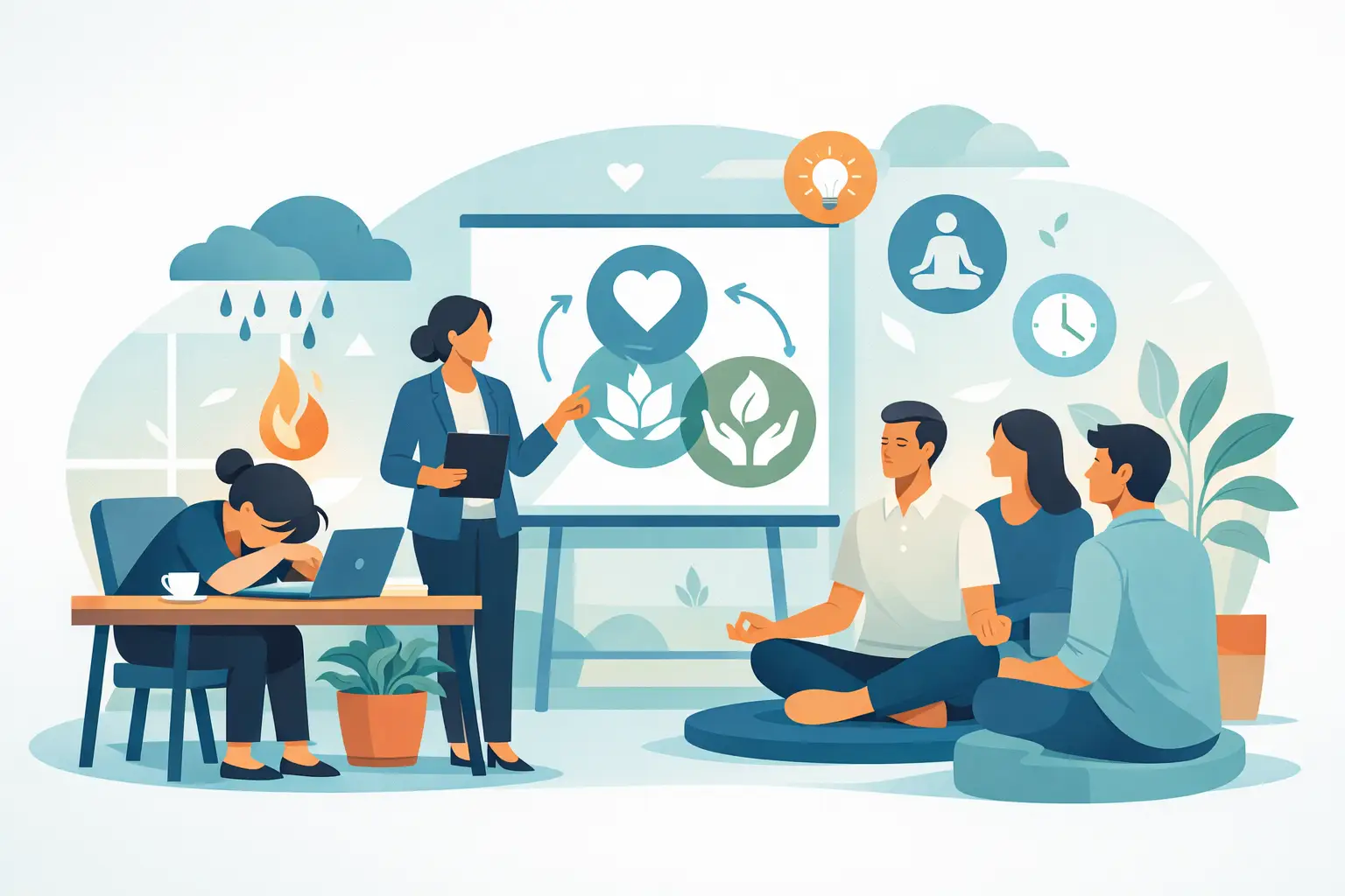 Best Burnout Prevention Workshops at Work